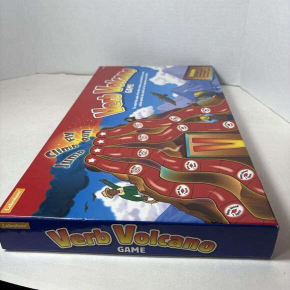 Lakeshore Board Game Verb Volcano Education‎ English Homeschool Cards F4 - Picture 14 of 14